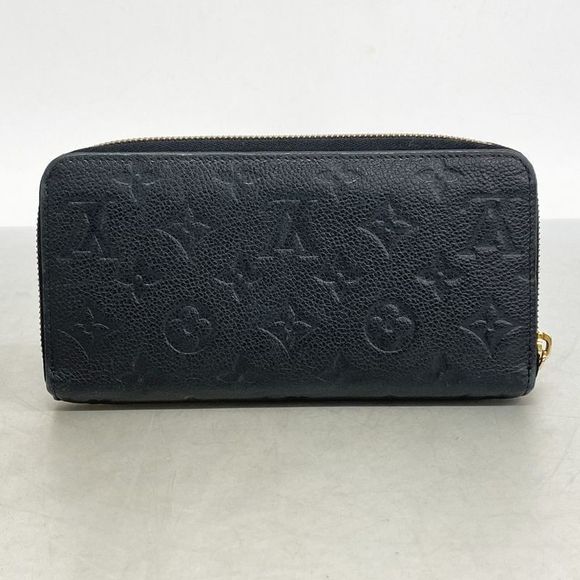 Louis Vuitton Monogram Empreinte Zippy Wallet M61864 Noir Black Ladies - Picture 10 of 10